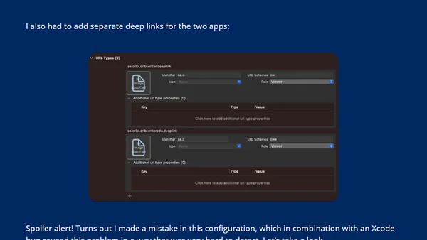 An App Group roller coaster ride