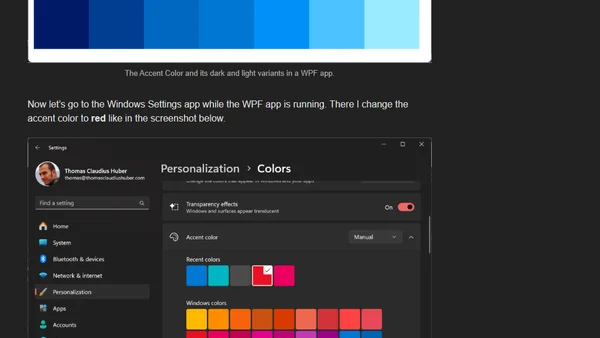 WPF in .NET 9.0: The Accent Color
