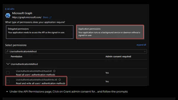 Updated Authentication Methods API in Public Preview
