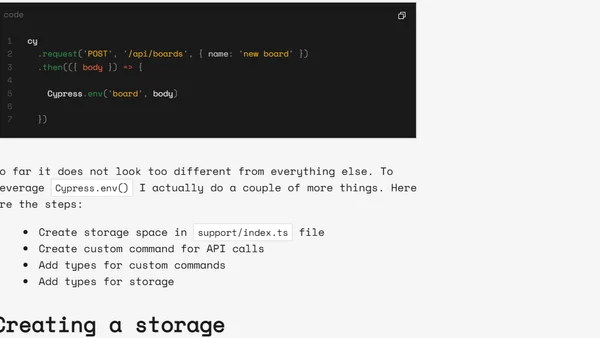 Working with API response data in Cypress