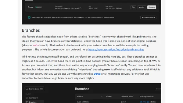 Managed Postgres Instance: Neon