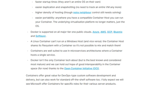 Why You Should Care About Containers