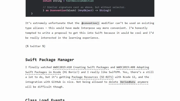 InterposeKit — Elegant Swizzling in Swift