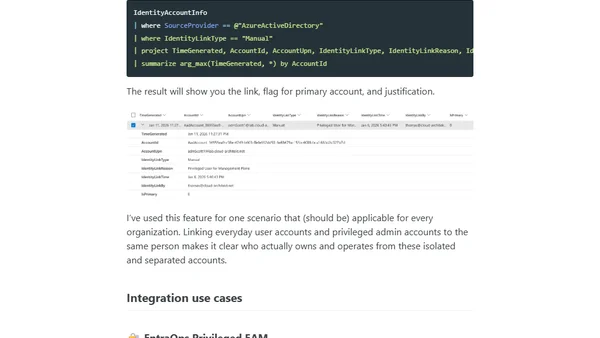 Linking Privileged Accounts to Identities in Microsoft Defender: Benefits &amp; Use Cases