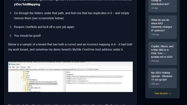 "Sync error. We are having trouble syncing. Click 'Sign in again' to fix the issue." in OneNote? Let's fix it!