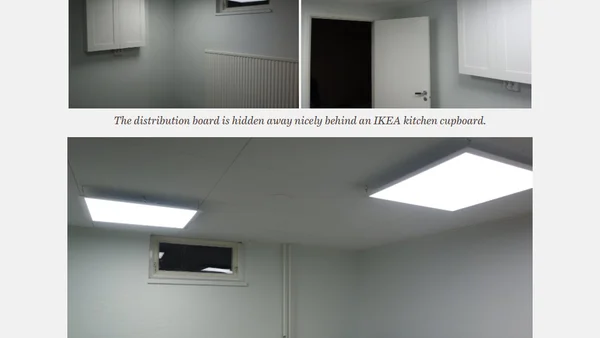 Home office renovation