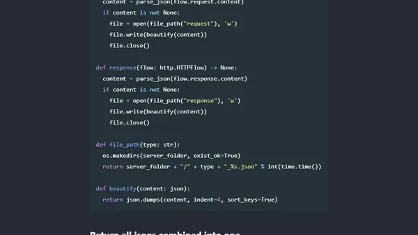 Mitmproxy: tips, tricks and scripts