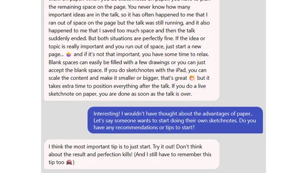 iOS Chat with Felizia Bernutz