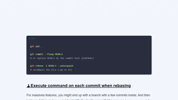Git: Cheat Sheet (advanced)