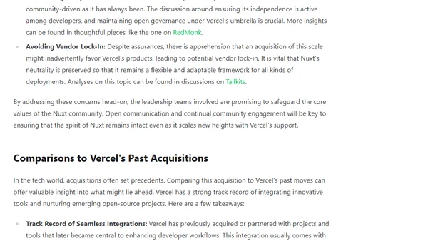 Vercel Acquires NuxtLabs: What This Means for the Future of Nuxt