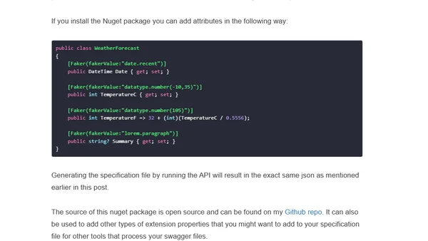Generating sandbox APIs for your ASP.Net Core Web APIs