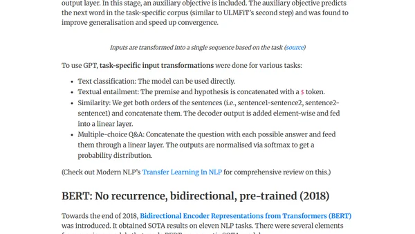 NLP for Supervised Learning - A Brief Survey