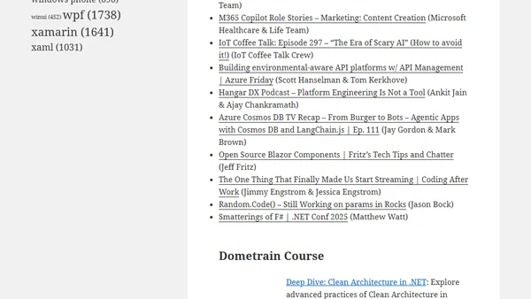 Dew Drop – January 30, 2026 (#4594)