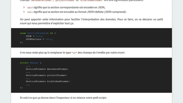 Découverte de l'éditeur hexadécimal ImHex et de son éditeur de pattern