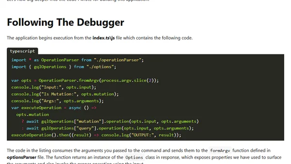 Building a GraphQL Application with ASP.Net Core and TypeScript - Part 2