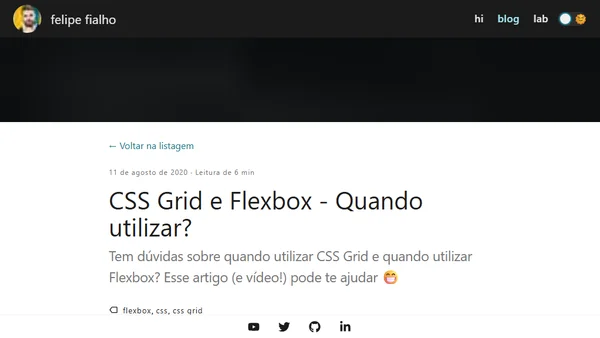 CSS Grid e Flexbox - Quando utilizar?