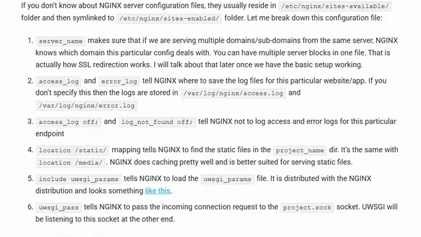 How to Deploy old Django project using NGINX, Docker and UWSGI