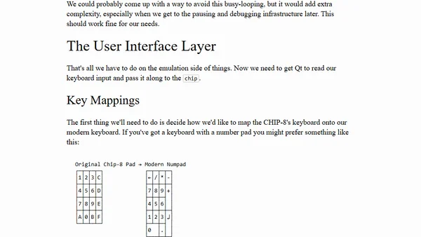 CHIP-8 in Common Lisp: Input