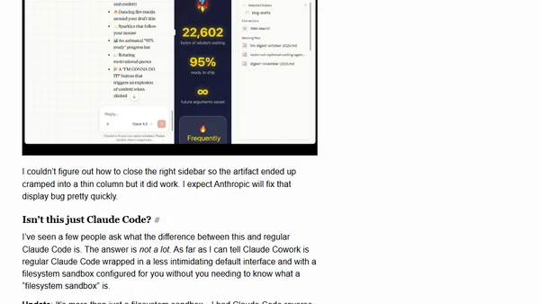 First impressions of Claude Cowork, Anthropic's general agent