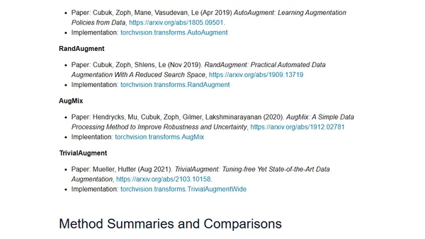 Comparing Different Automatic Image Augmentation Methods in PyTorch