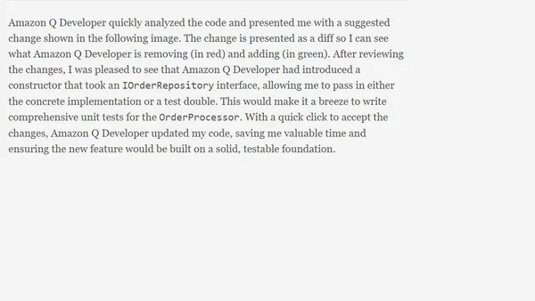 Announcing inline chat in Eclipse with Amazon Q Developer