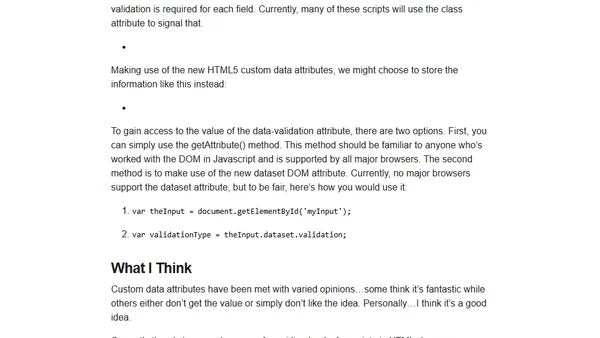 New Way to Store Custom Data