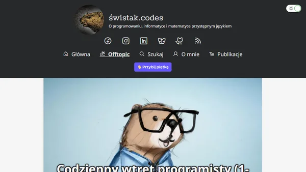 Codzienny wtręt programisty (1-30)