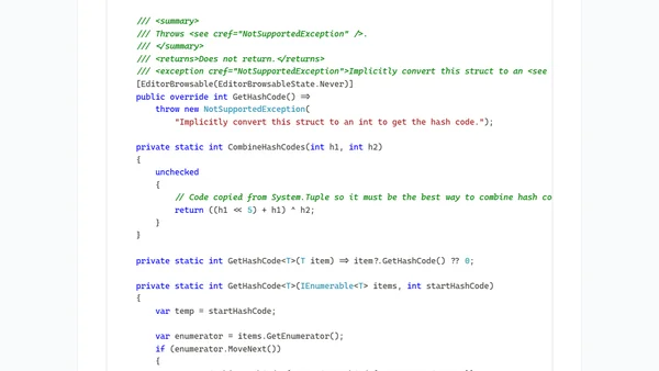 GetHashCode Made Easy