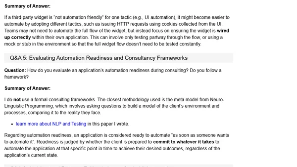 Software Testing Podcast - BrowserStack Community QnA - The Evil Tester Show Episode 028