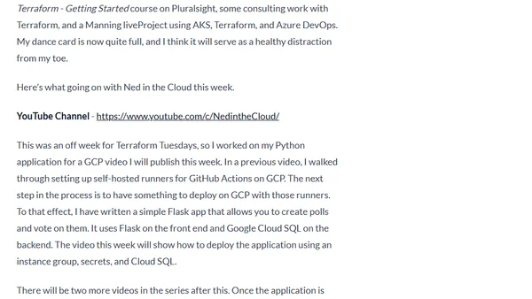 Weekly Newsletter - 10/11/2021