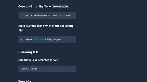 Running k3s inside WSL2 on a Surface Pro X