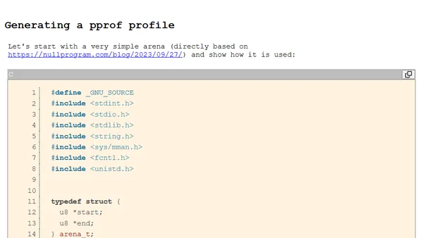 Roll your own memory profiling: it's actually not hard