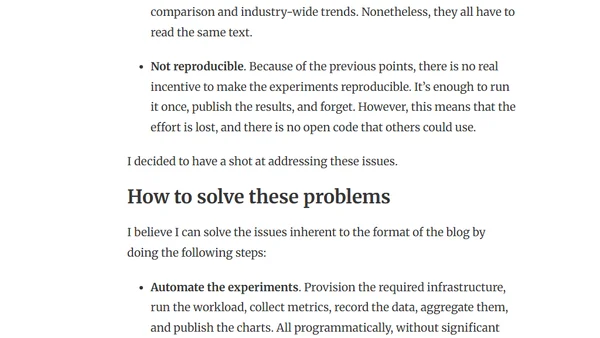 Evergreen Serverless Performance Reviews