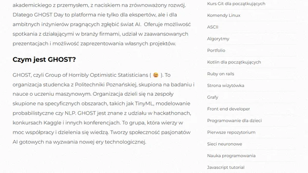 GHOST Day – ruszają zapisy na konferencję o AI