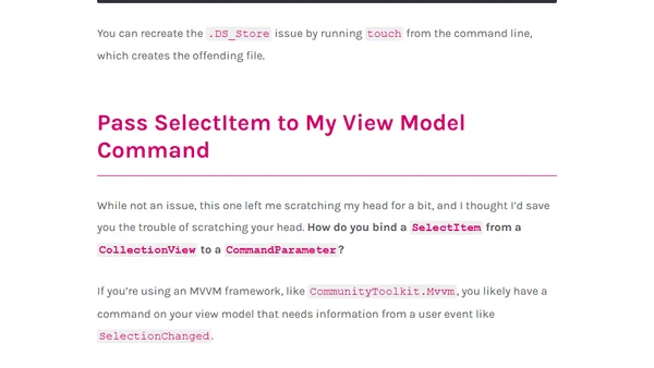 .NET MAUI App Stopped Working -- HELP!