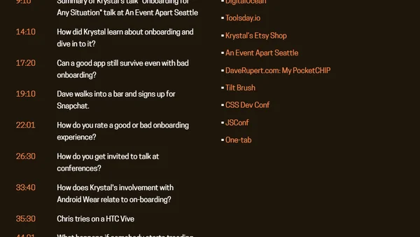 Interview on Shoptalk Show