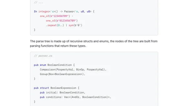 Porting Boolrule To Rust
