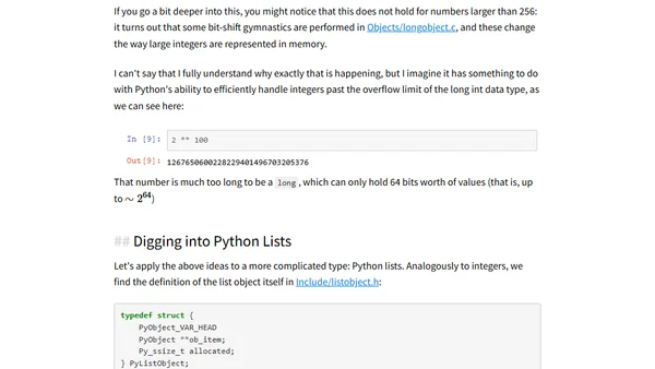 Why Python is Slow: Looking Under the Hood