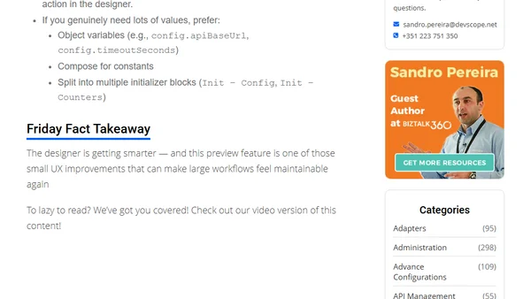 Friday Fact: Logic App Designer has a “Combine Initialize Variables” feature