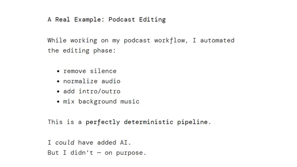 You Don’t Need AI Everywhere (And That’s a Good Thing)