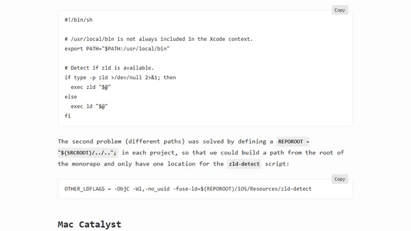 zld — A Faster Version of Apple's Linker
