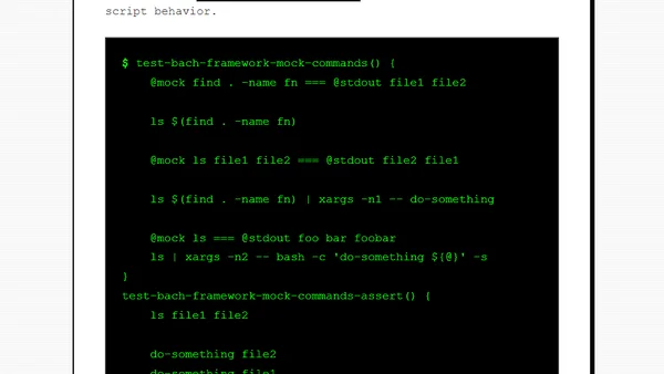 How to test Bash scripts (2020 guide)