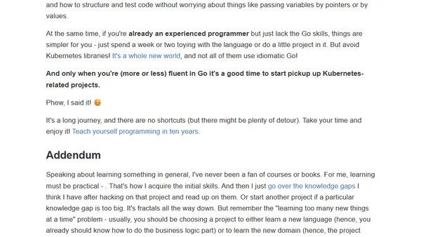 How To Start Programming In Go: Advice For Fellow DevOps Engineers