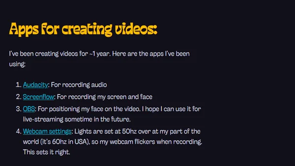 Setting up my new Mac (Part 1—the apps I use)