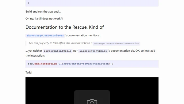 Building an Accessible Custom Tab Bar