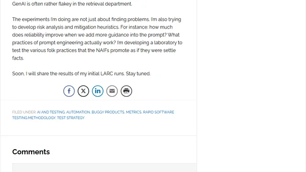 Seriously Testing LLMs