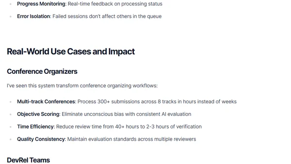 Automating DevRel Conference CFP Evaluation with AI Agents: A Complete Guide with the Mastra AI Framework