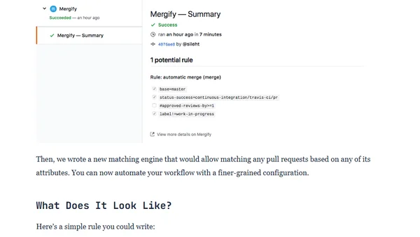 More GitHub workflow automation