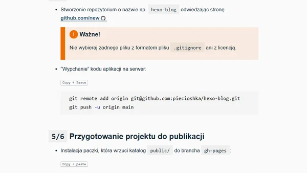 Jak założyć bloga korzystając z Hexo?