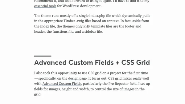 New Site, New Theme for 2018